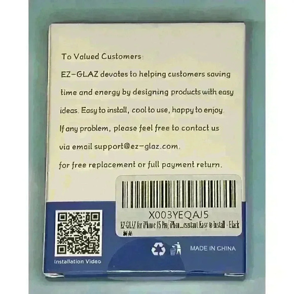 Ez-Glaz iphone 15Pro Max Camera Lens Protector - Picture 9 of 10